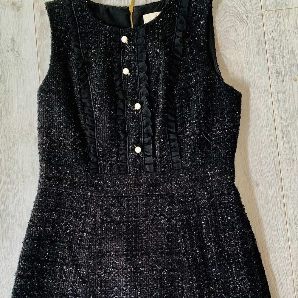Kate Spade sparkle tweed dress